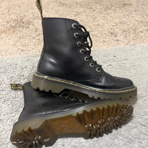 Dr. Martens Black Lace Up Boots